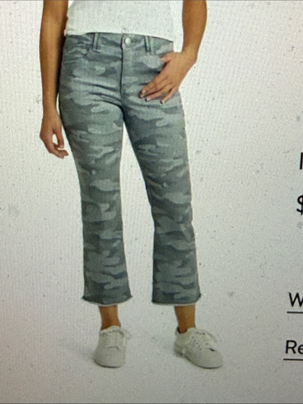 Wit & Wisdom Ab Solution High Waist Dusty Slate color Ankle Jeans Size 14. - Picture 5 of 5